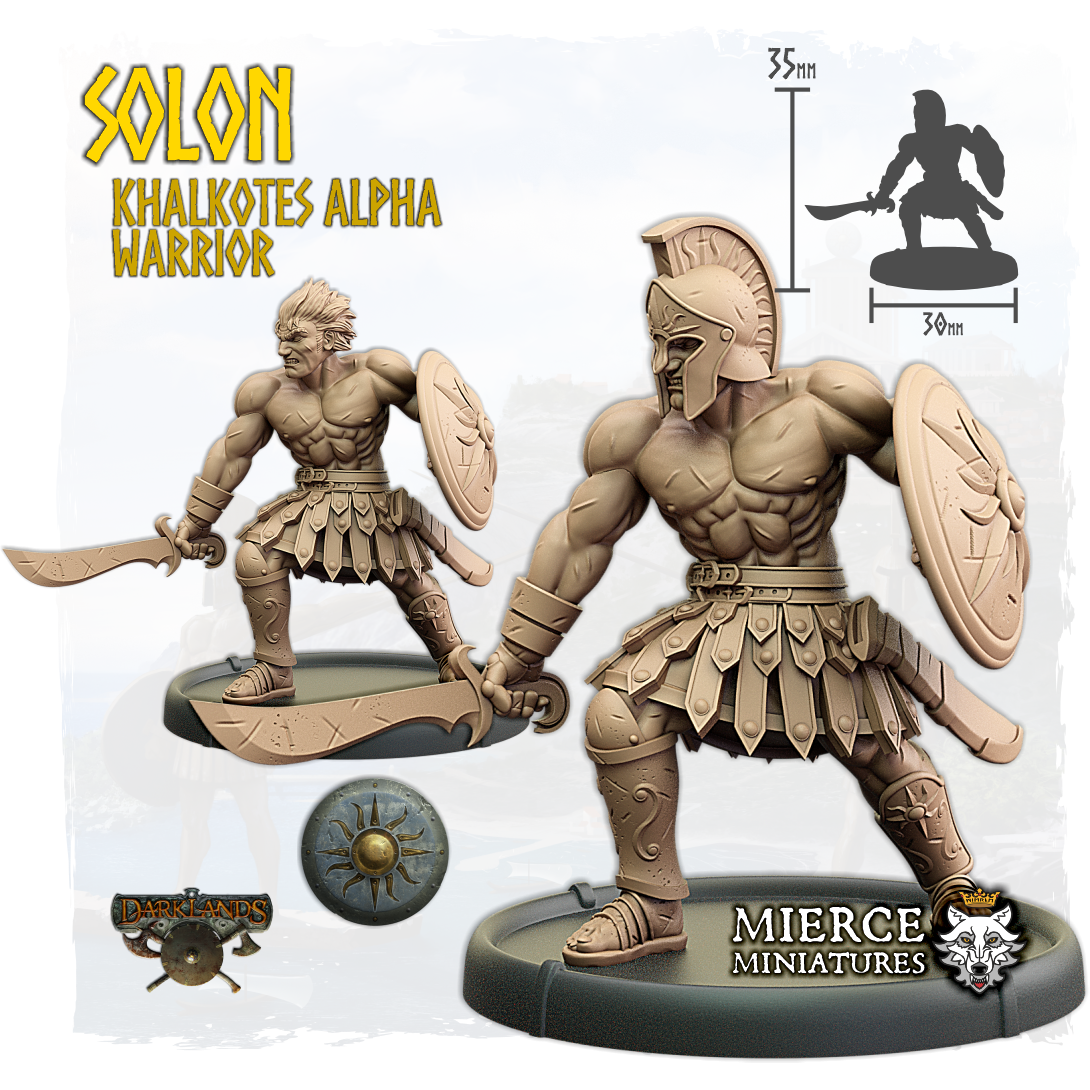 Solon, Khalkotes Alpha Warrior
