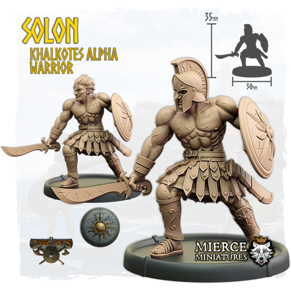 Solon, Khalkotes Alpha Warrior