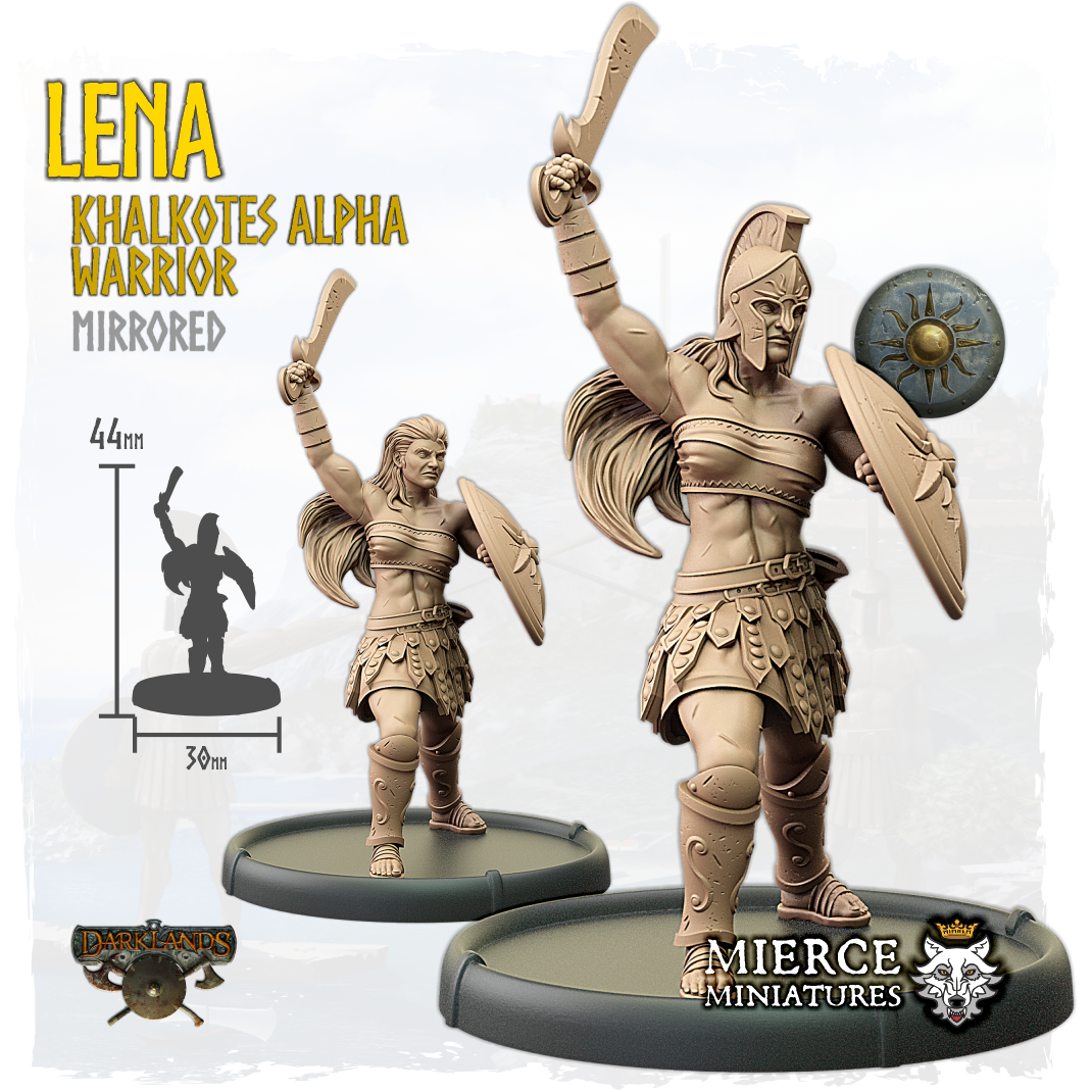 Lena, Khalkotes Alpha Warrior