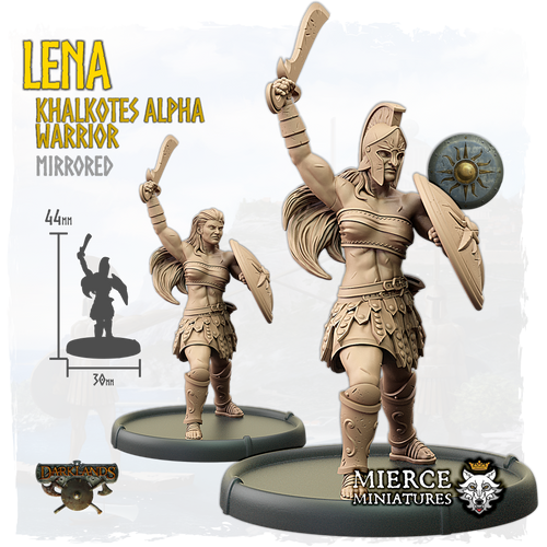 Lena, Khalkotes Alpha Warrior