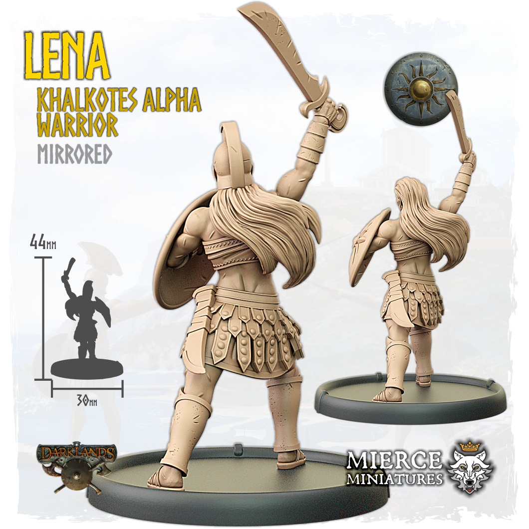 Lena, Khalkotes Alpha Warrior