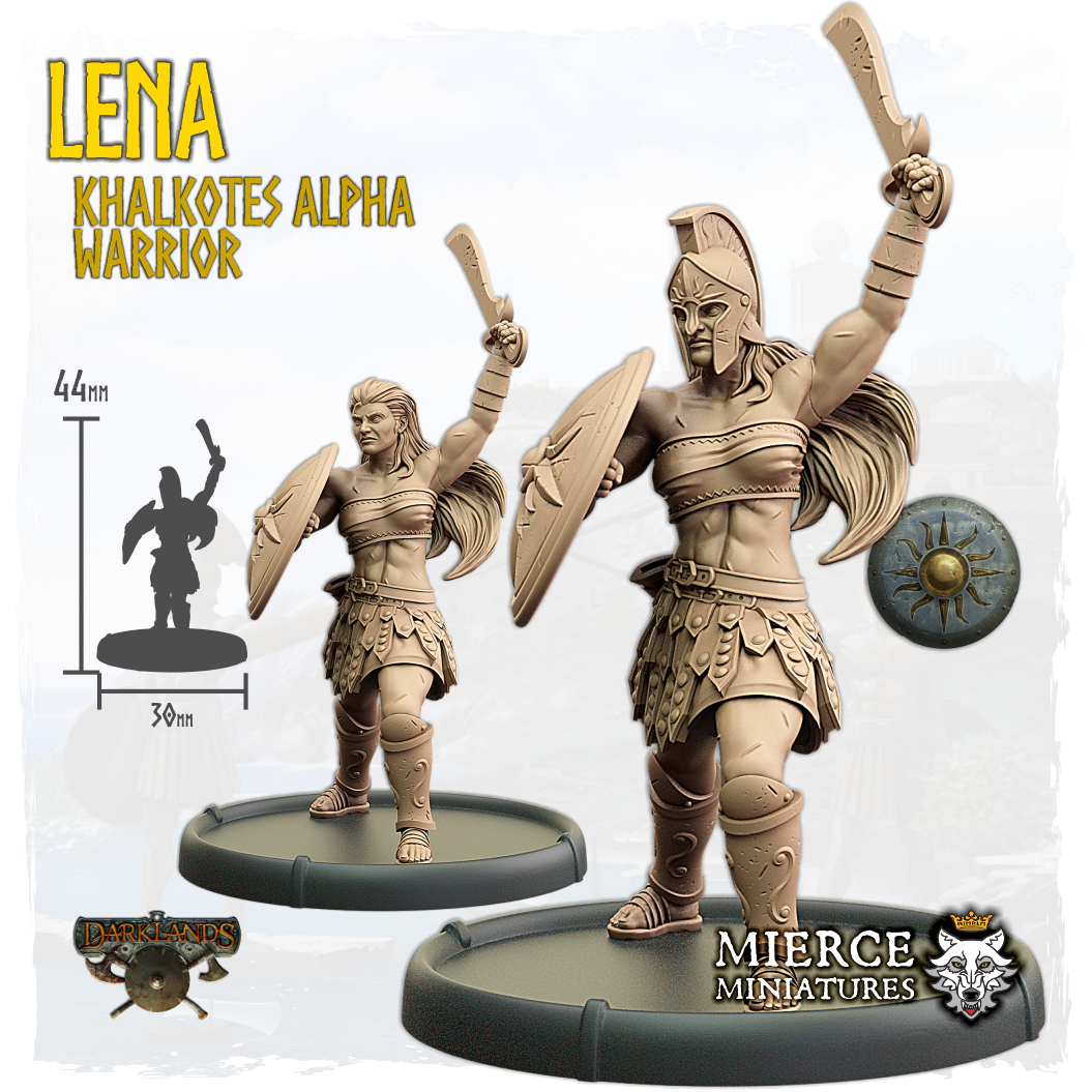 Lena, Khalkotes Alpha Warrior