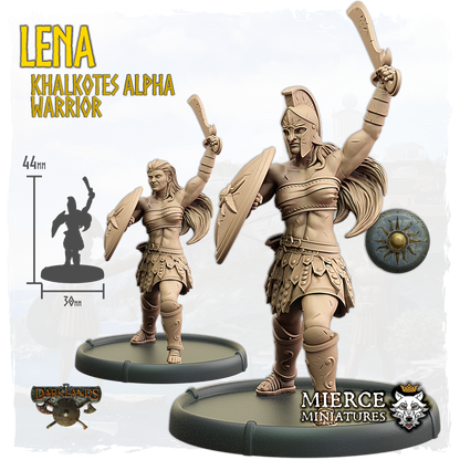 Lena, Khalkotes Alpha Warrior