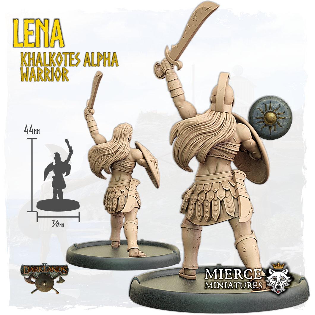 Lena, Khalkotes Alpha Warrior
