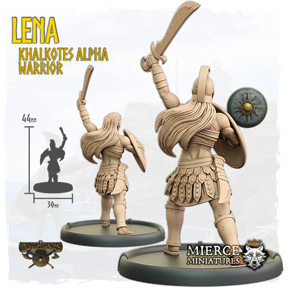 Lena, Khalkotes Alpha Warrior