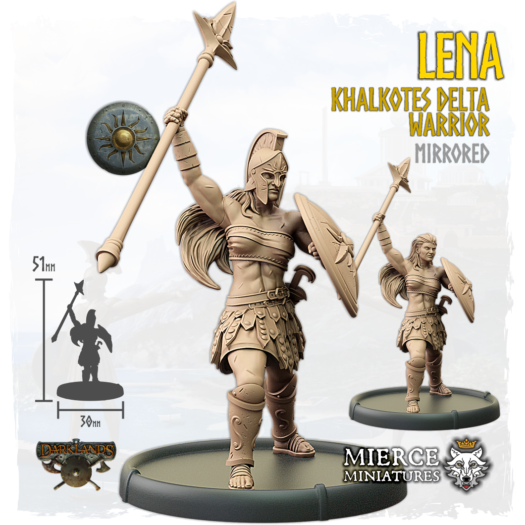 Lena, Khalkotes Alpha Warrior