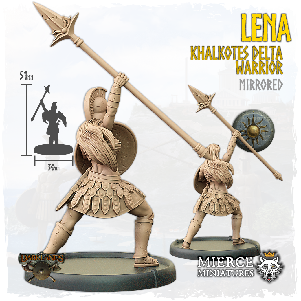 Lena, Khalkotes Alpha Warrior