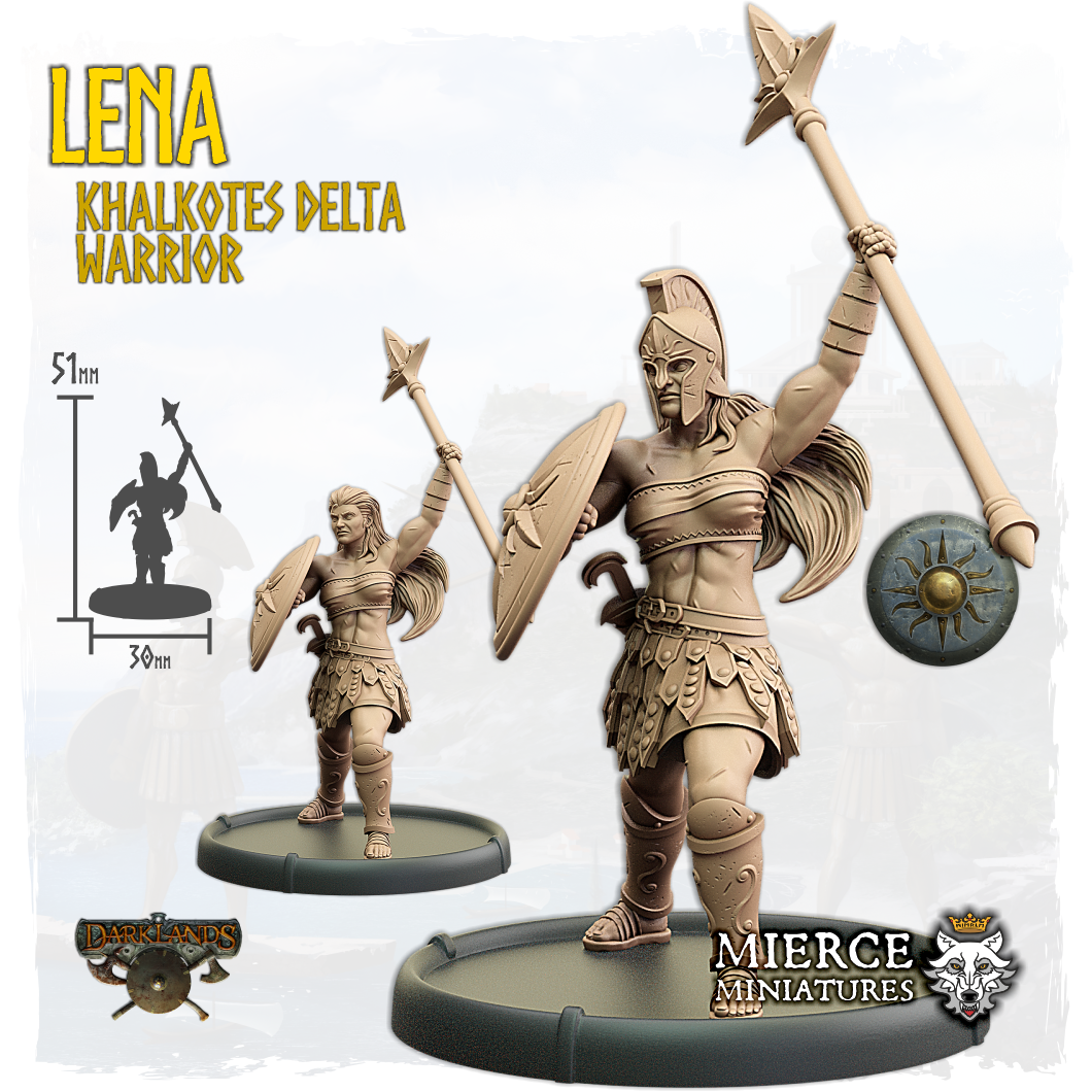 Lena, Khalkotes Delta Warrior