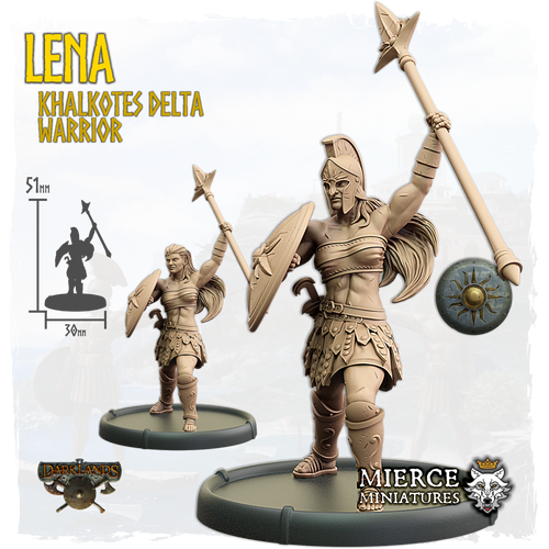 Lena, Khalkotes Delta Warrior