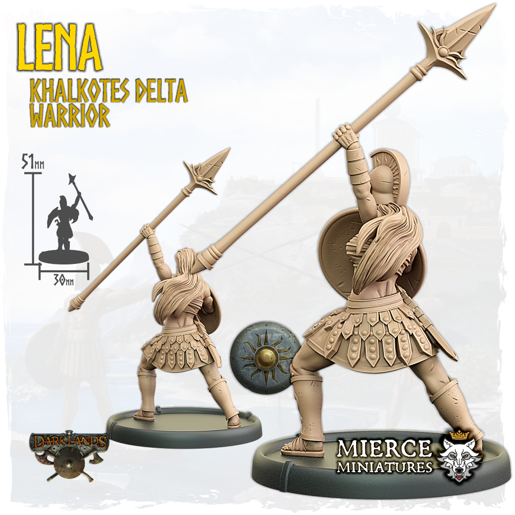 Lena, Khalkotes Delta Warrior