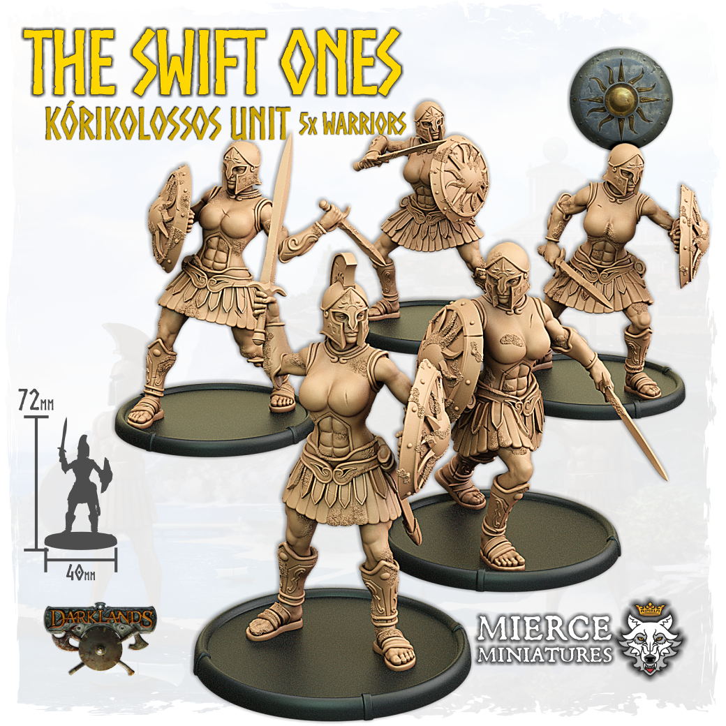The Swift Ones, Kórikolossos Alpha Unit (5x warriors w cmd)