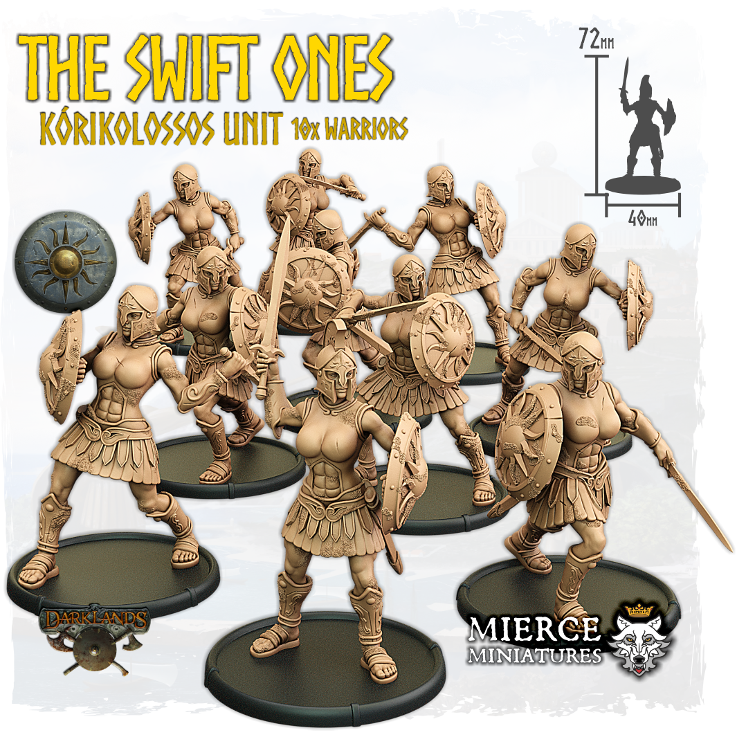 The Swift Ones, Kórikolossos Alpha Unit (10x warriors w cmd)