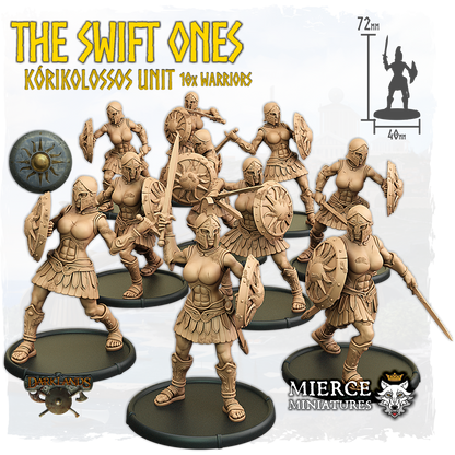 The Swift Ones, Kórikolossos Alpha Unit (10x warriors w cmd)
