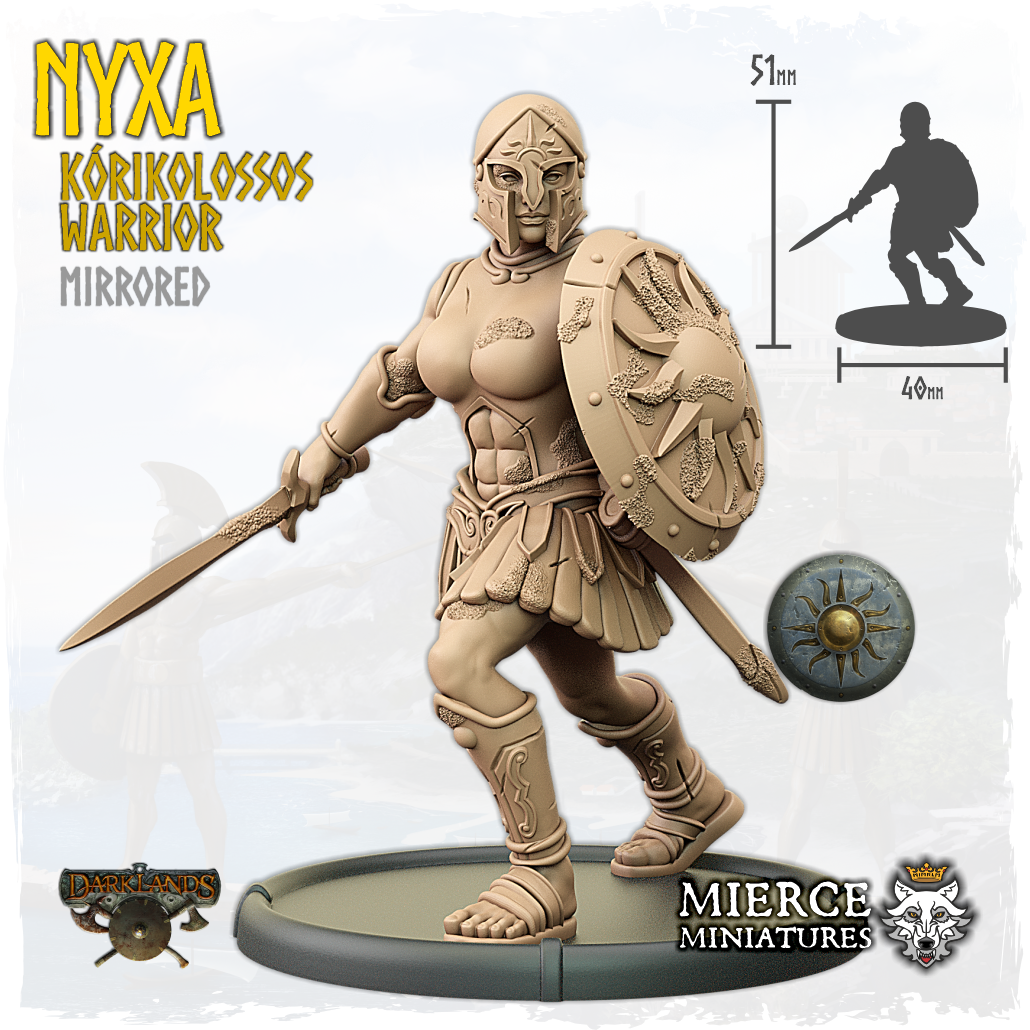 Nyxa, Kórikolossos Alpha Warrior