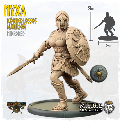 Nyxa, Kórikolossos Alpha Warrior