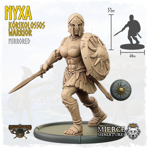 Nyxa, Kórikolossos Alpha Warrior