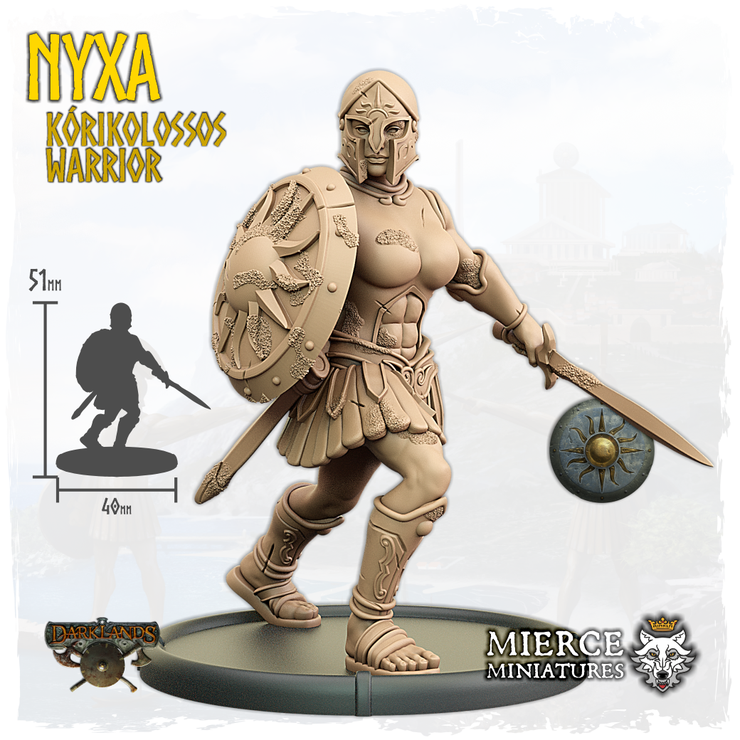 Nyxa, Kórikolossos Alpha Warrior
