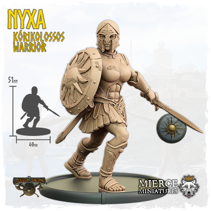 Nyxa, Kórikolossos Alpha Warrior