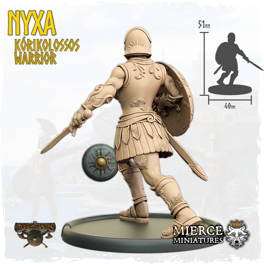 Nyxa, Kórikolossos Alpha Warrior