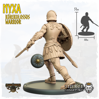 Nyxa, Kórikolossos Alpha Warrior