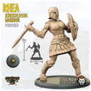 Rhea, Kórikolossos Alpha Warrior