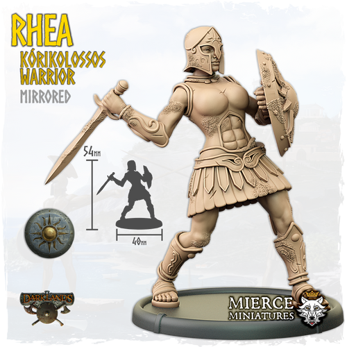 Rhea, Kórikolossos Alpha Warrior