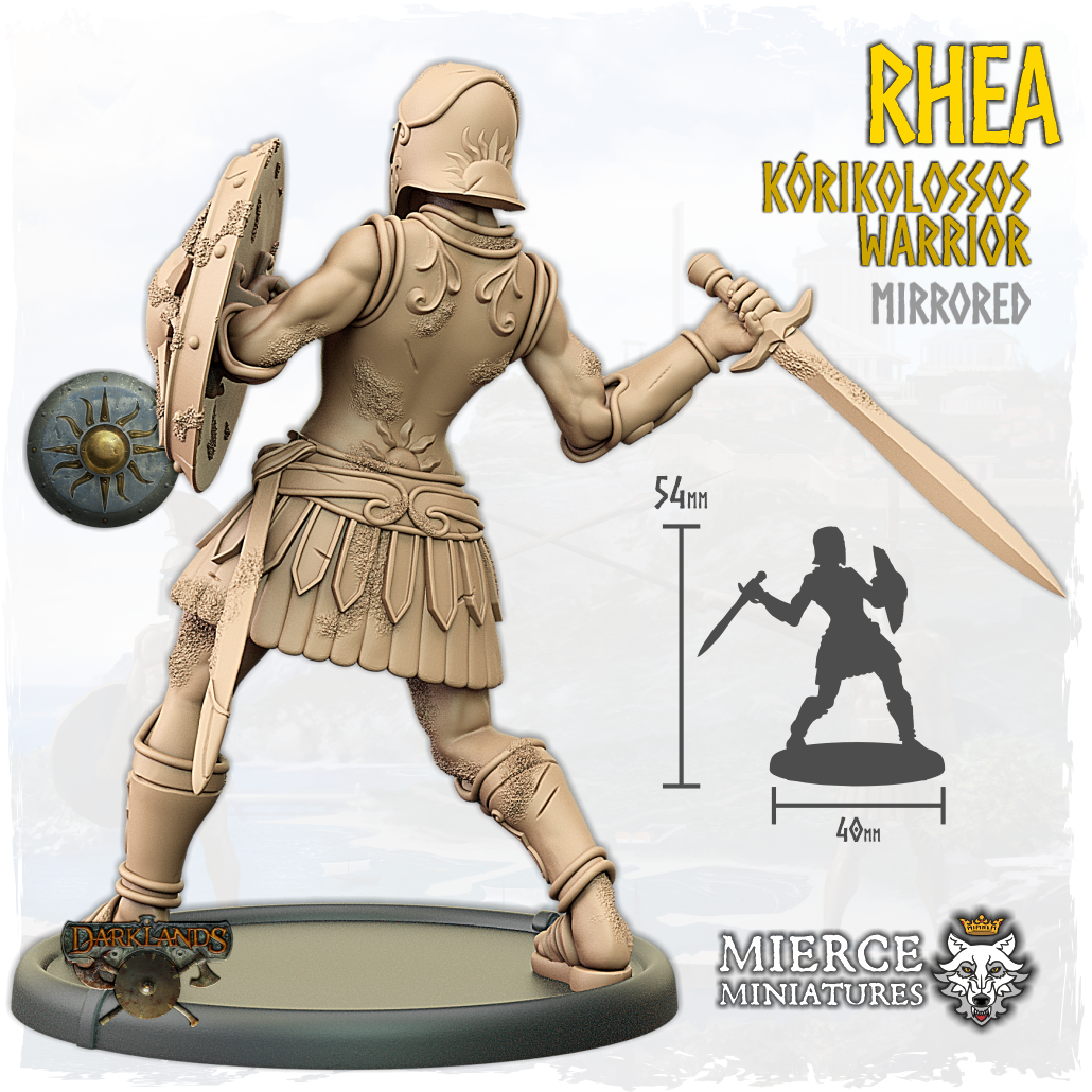 Rhea, Kórikolossos Alpha Warrior