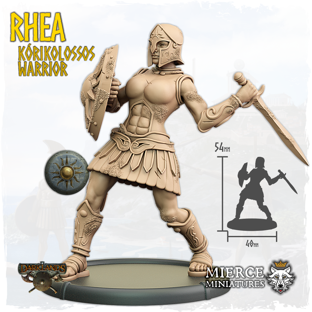 Rhea, Kórikolossos Alpha Warrior