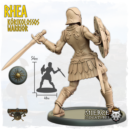 Rhea, Kórikolossos Alpha Warrior