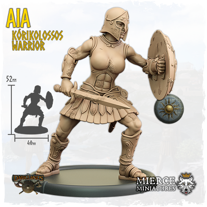 Aia, Kórikolossos Alpha Warrior