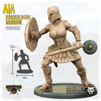 Aia, Kórikolossos Alpha Warrior