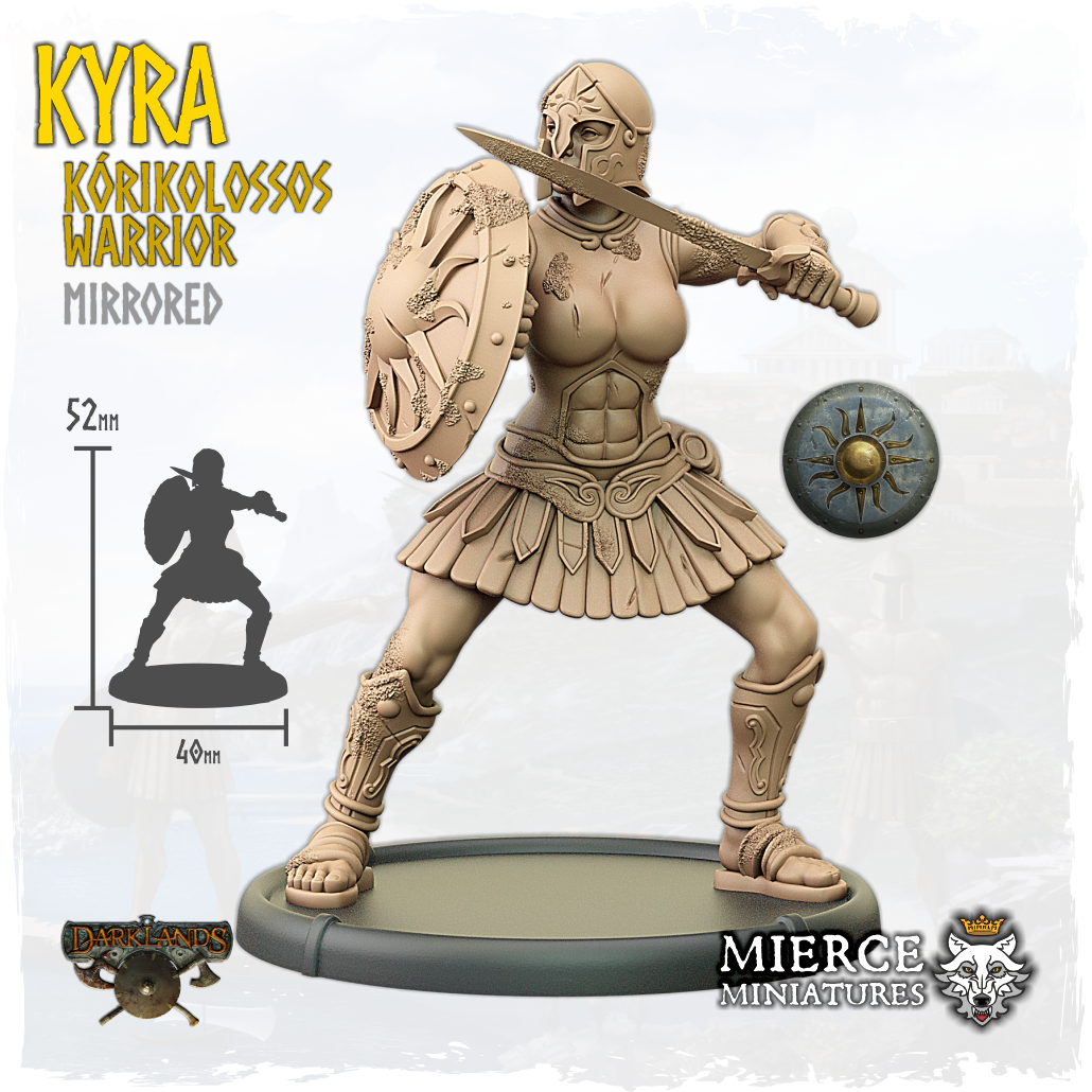 Kyra, Kórikolossos Alpha Warrior