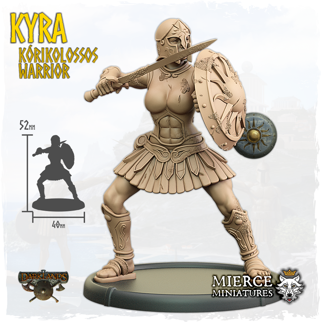 Kyra, Kórikolossos Alpha Warrior