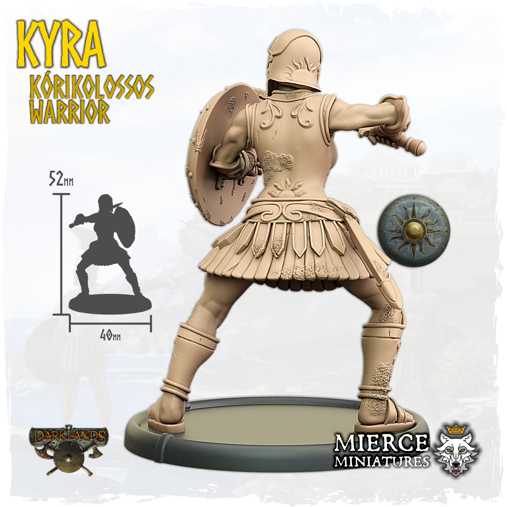Kyra, Kórikolossos Alpha Warrior