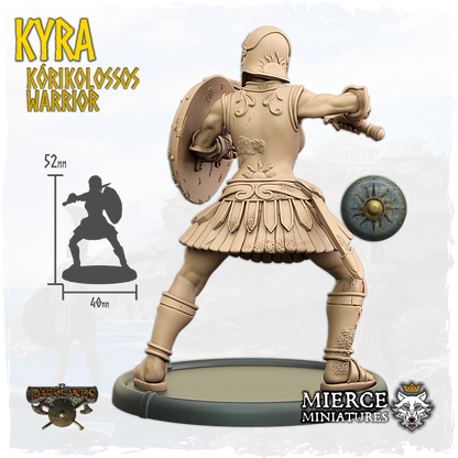 Kyra, Kórikolossos Alpha Warrior