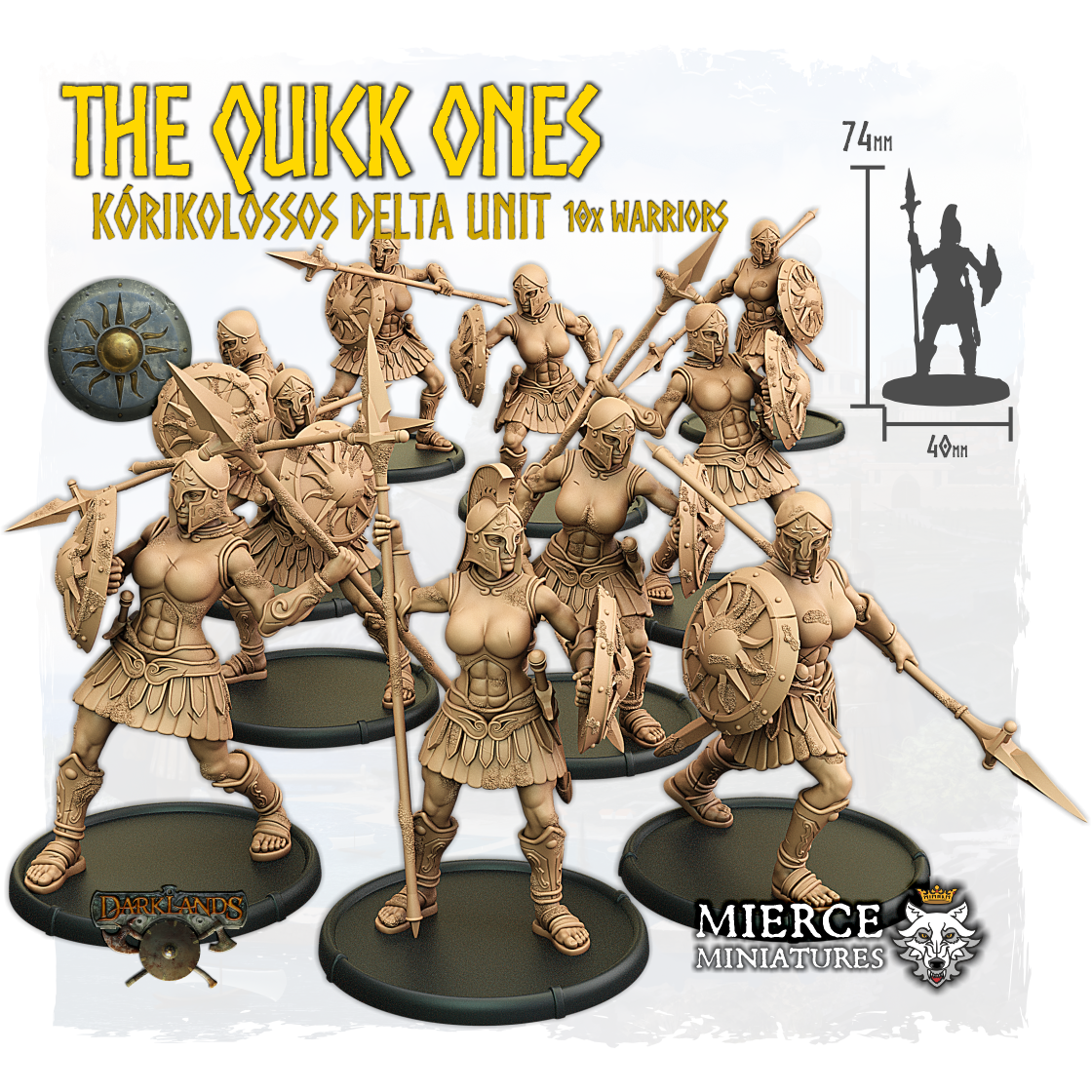 The Quick Ones, Kórikolossos Delta Unit (5x warriors w cmd)