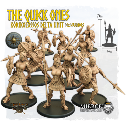 The Quick Ones, Kórikolossos Delta Unit (5x warriors w cmd)