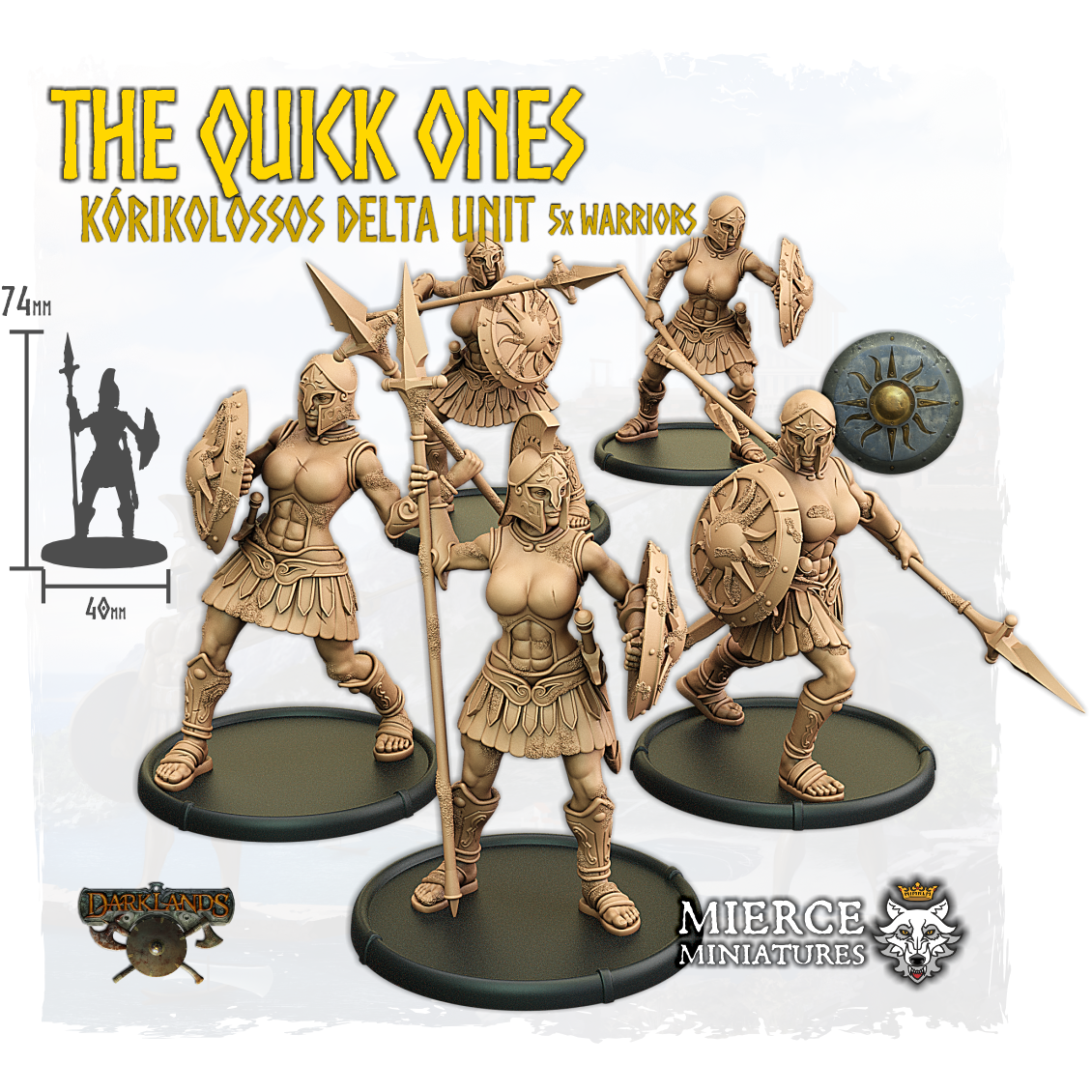 The Quick Ones, Kórikolossos Delta Unit (10x warriors w cmd)