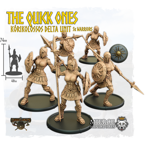The Quick Ones, Kórikolossos Delta Unit (10x warriors w cmd)