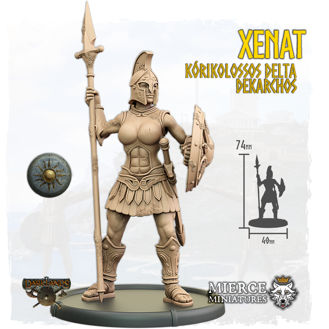 Xenat, Kórikolossos Delta Dekarchos