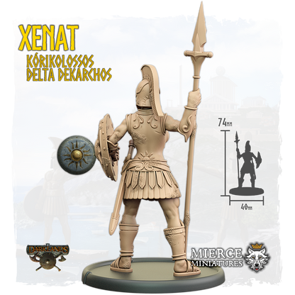 Xenat, Kórikolossos Delta Dekarchos