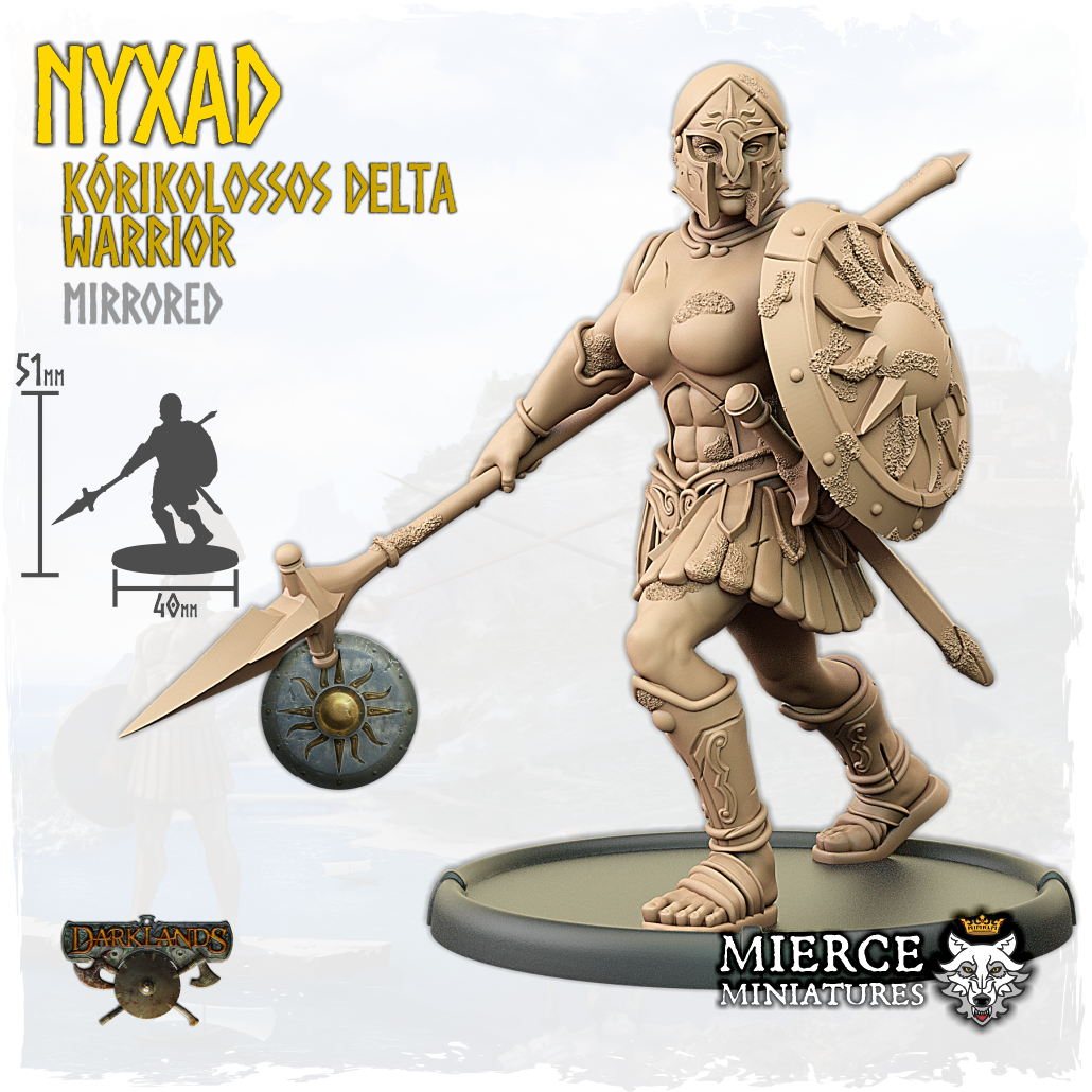 Nyxad, Kórikolossos Delta Warrior
