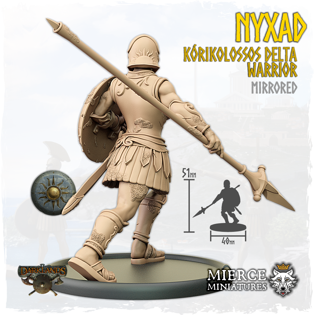 Nyxad, Kórikolossos Delta Warrior