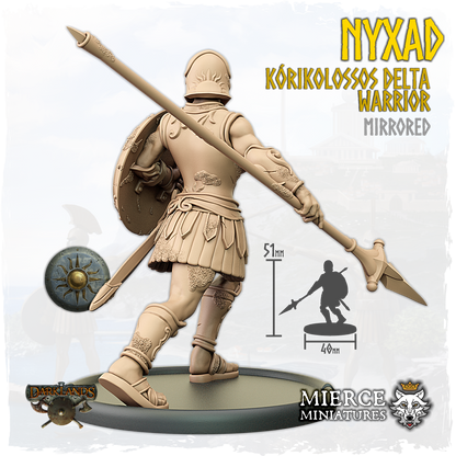 Nyxad, Kórikolossos Delta Warrior