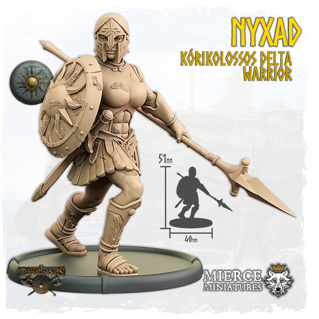 Nyxad, Kórikolossos Delta Warrior