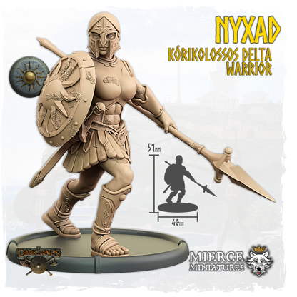 Nyxad, Kórikolossos Delta Warrior