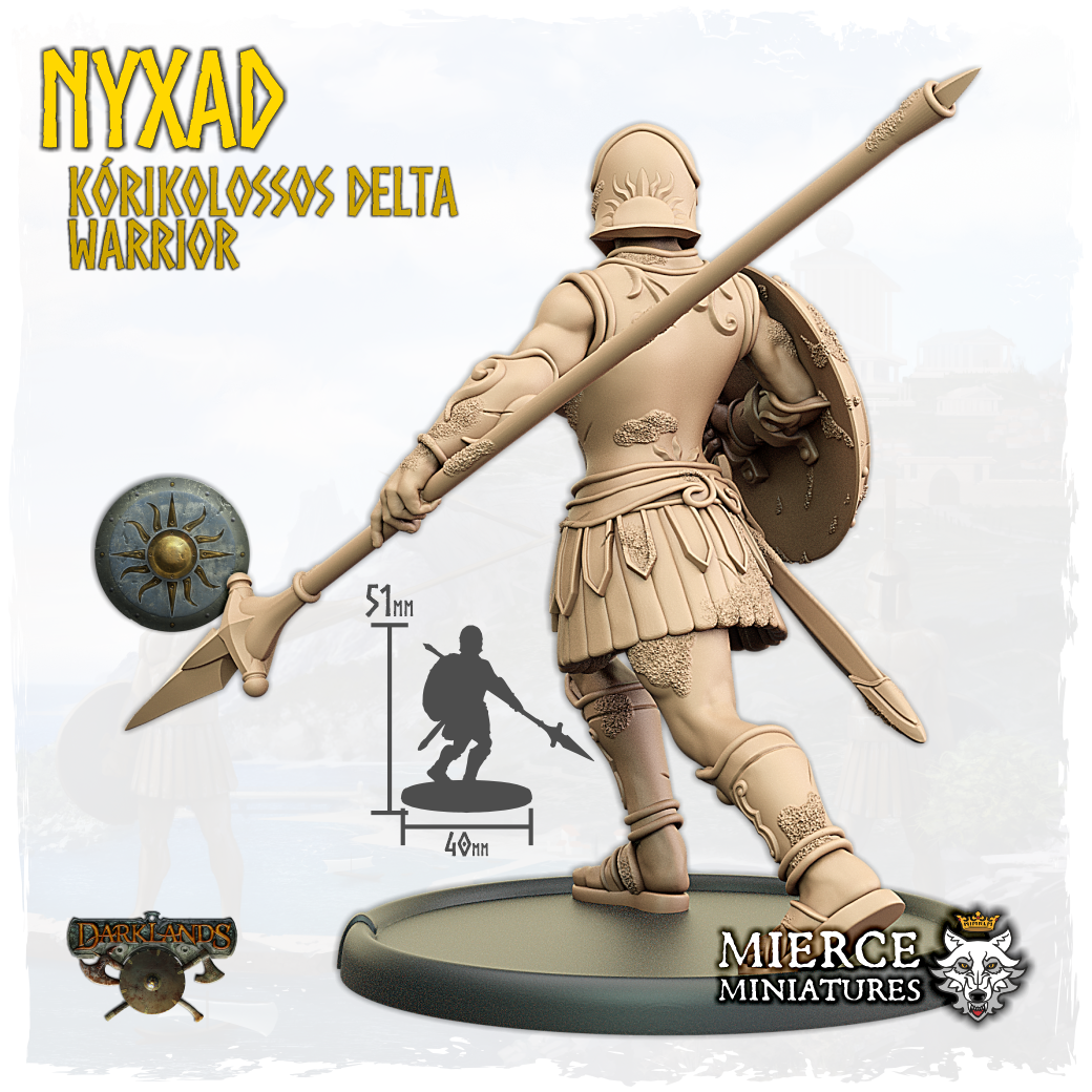 Nyxad, Kórikolossos Delta Warrior