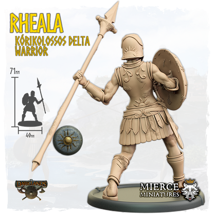 Rheala, Kórikolossos Delta Warrior