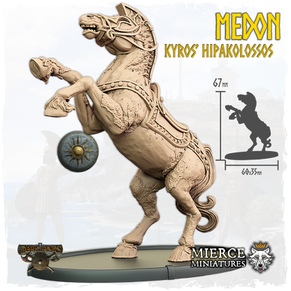 Medon, Kyros's Hipakolossos