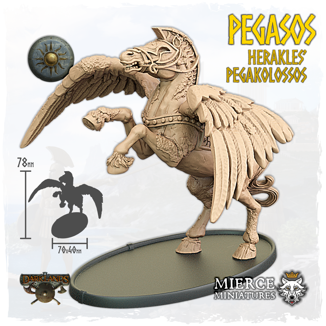Pegasos, Herakles' Pegakolossos